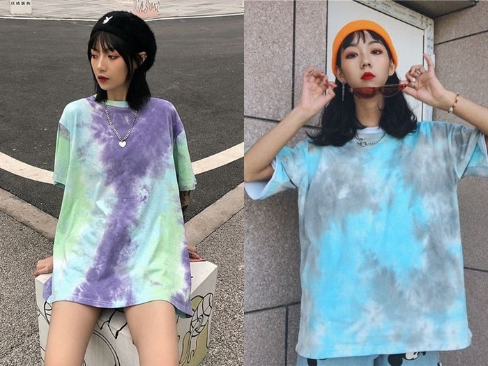 แฟชั่นเสื้อมัดย้อม