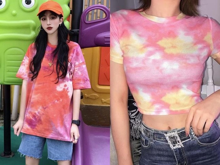 แฟชั่นเสื้อมัดย้อม