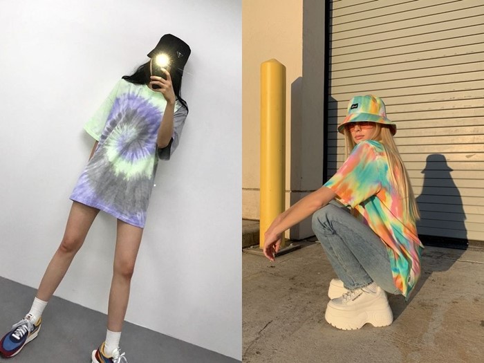 แฟชั่นเสื้อมัดย้อม