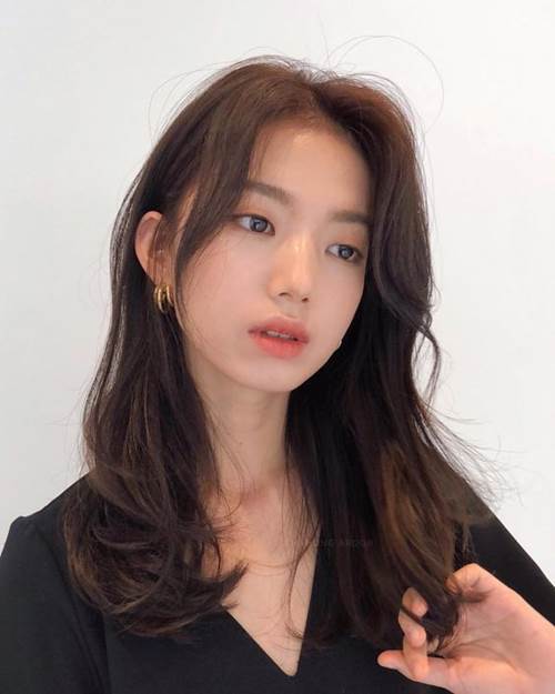 ทรงผมลอนเกาหลี