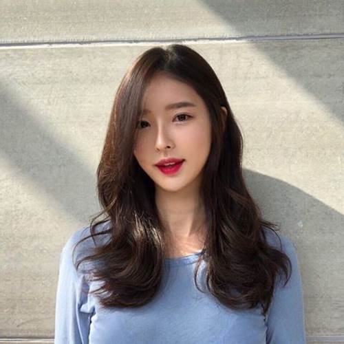 ทรงผมลอนเกาหลี