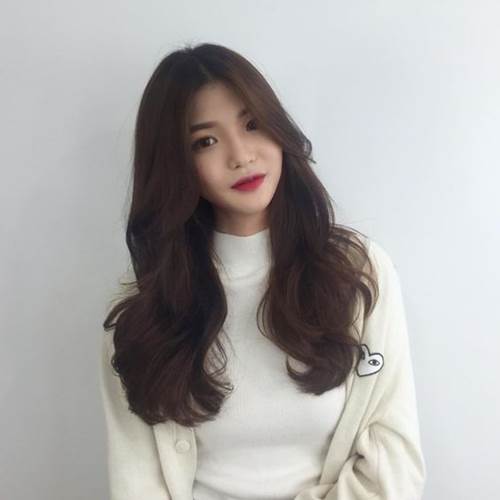 ทรงผมลอนเกาหลี