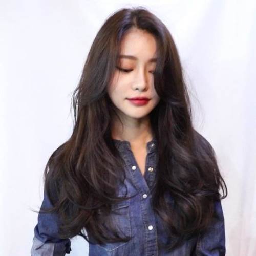ทรงผมลอนเกาหลี