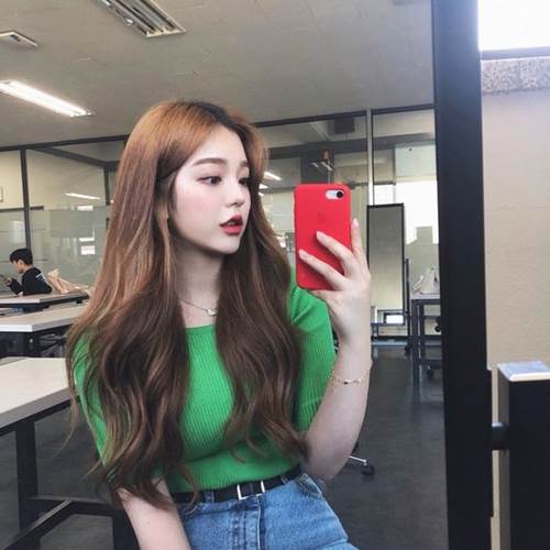 ทรงผมลอนเกาหลี