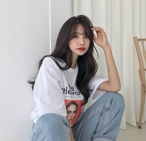 ทรงผมลอนเกาหลี