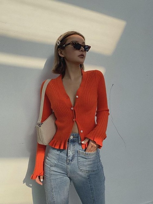 แฟชั่นสีส้ม