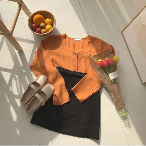 แฟชั่นสีส้ม