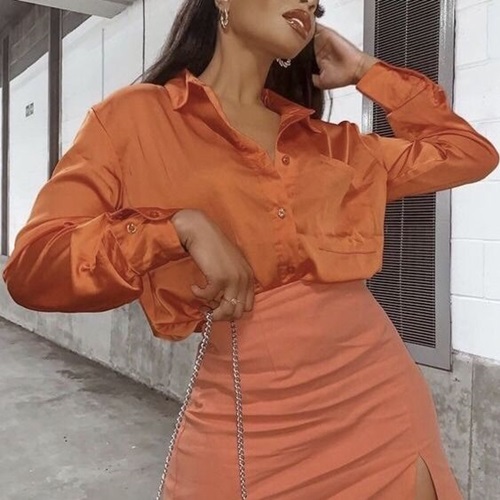 แฟชั่นสีส้ม