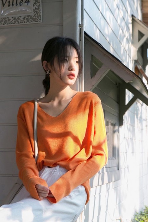 แฟชั่นสีส้ม