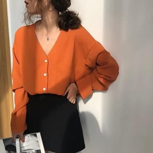 แฟชั่นสีส้ม