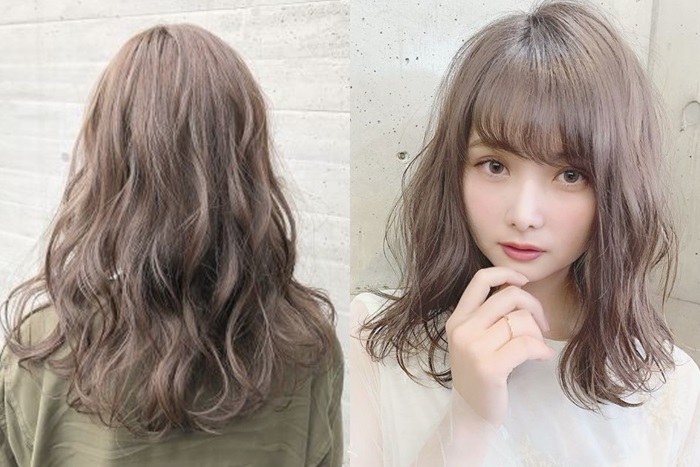 ผมสี Ash Brown