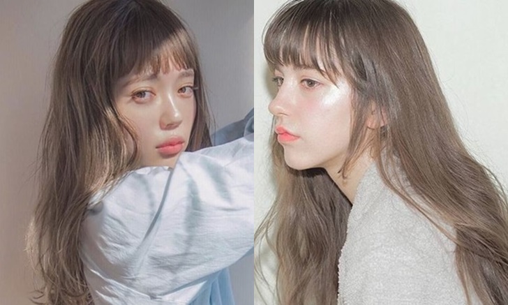 ผมสี Ash Brown