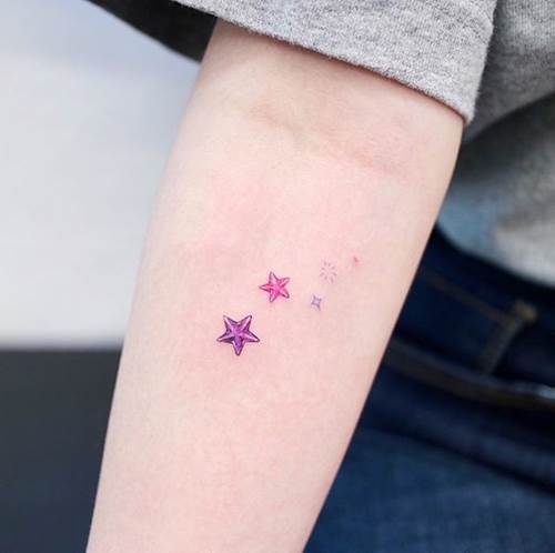 รอยสักรูปดาว