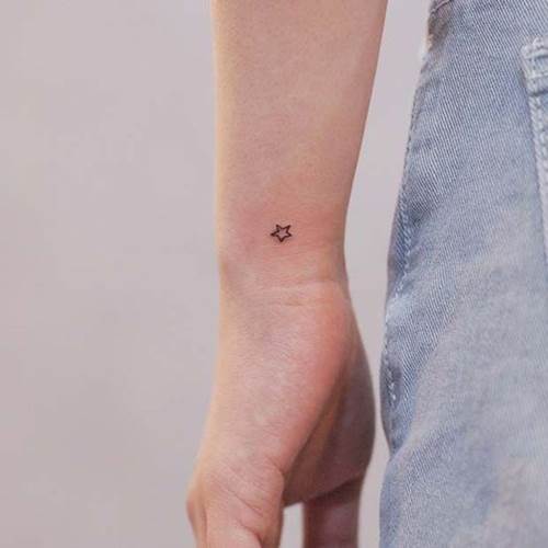 รอยสักรูปดาว