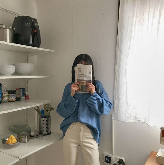 แฟชั่นโทนสีฟ้า