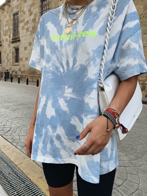 แฟชั่นโทนสีฟ้า