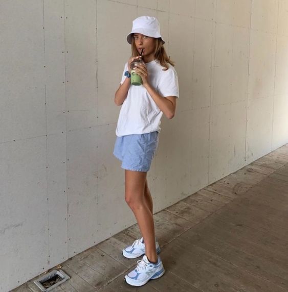 แฟชั่นโทนสีฟ้า