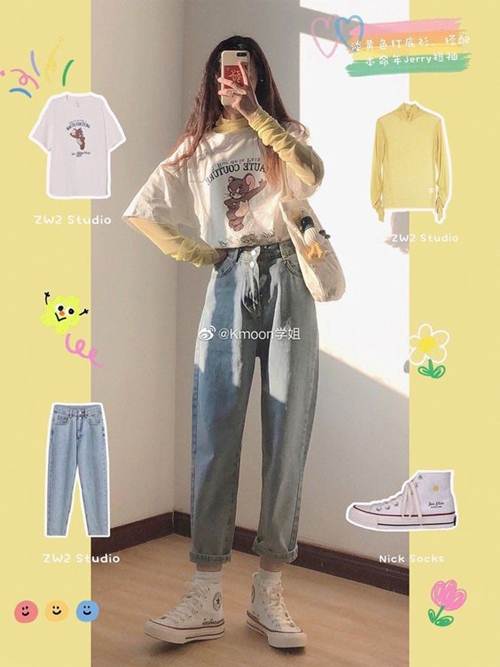 ไอเดียแมทช์รองเท้าผ้าใบ