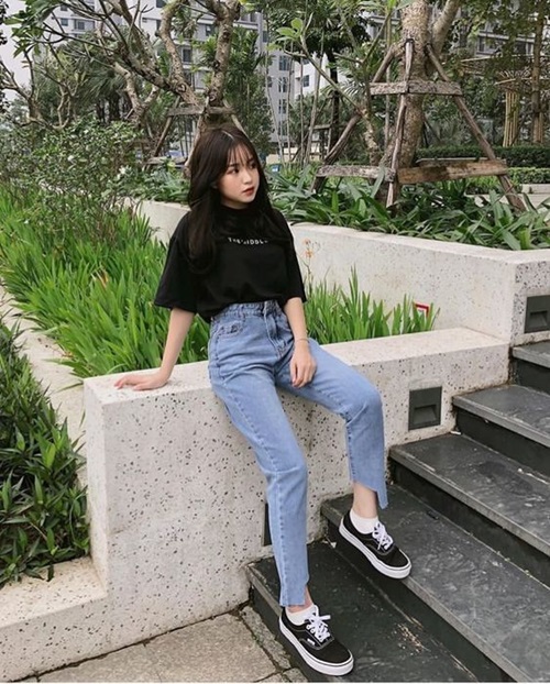 ไอเดียใส่เสื้อยืดโอเวอร์ไซส์