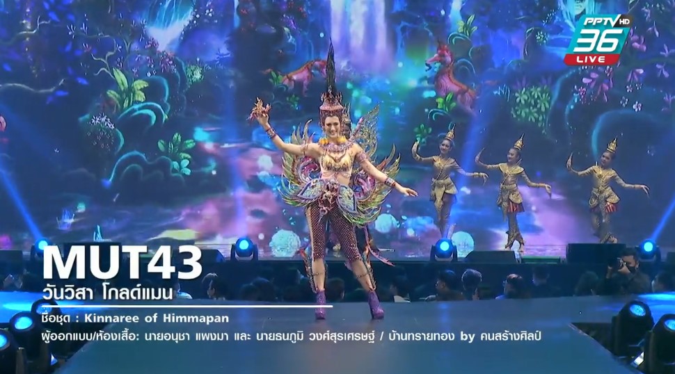 Miss Universe Thailand 2020 ชุดไทย