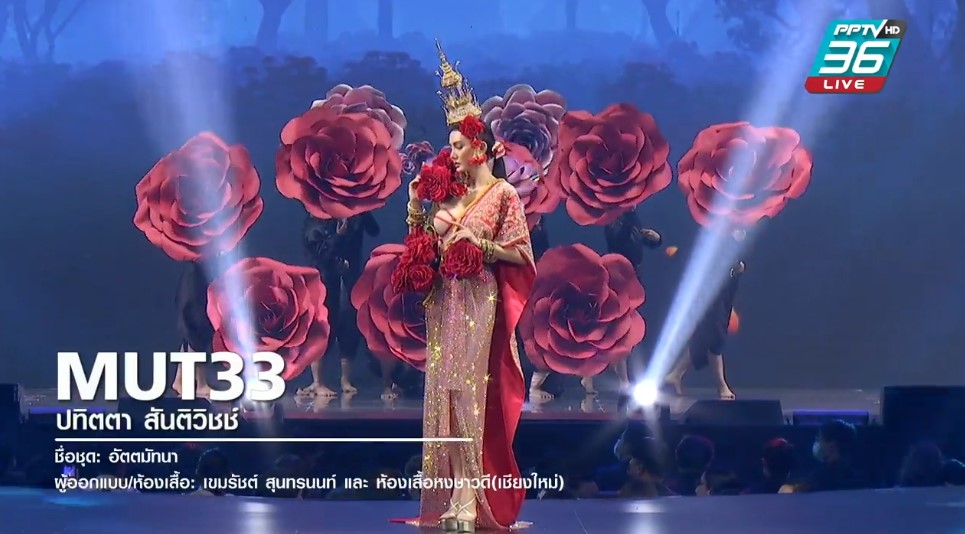 Miss Universe Thailand 2020 ชุดไทย