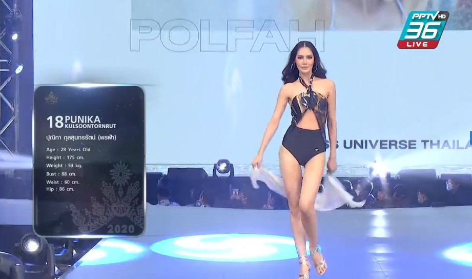 Miss Universe Thailand 2020 ชุดว่ายน้ำ