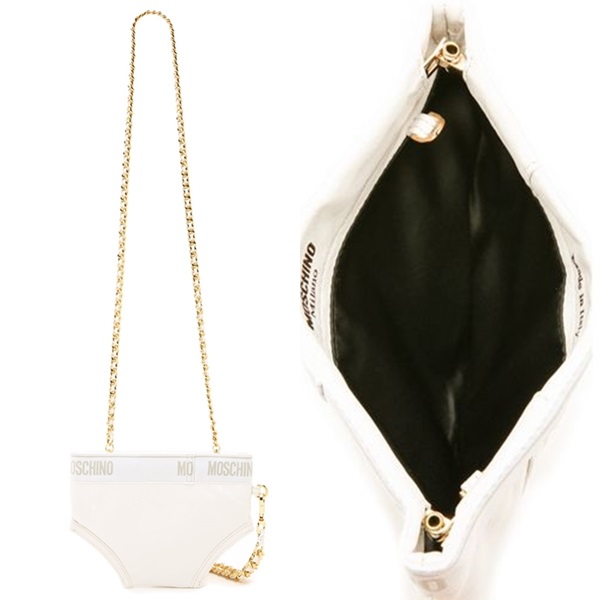 Moschino Underwear Bag - White