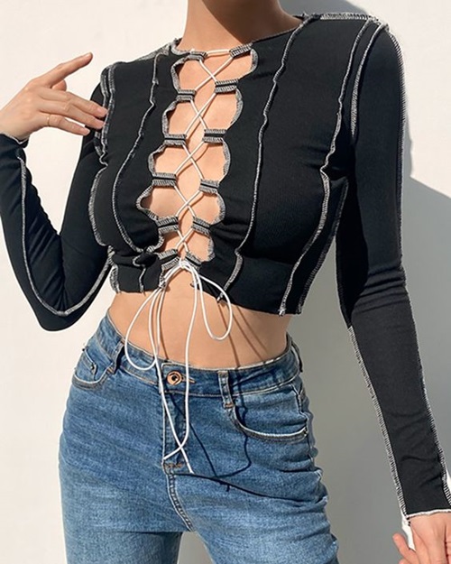 แฟชั่นเสื้อขาด