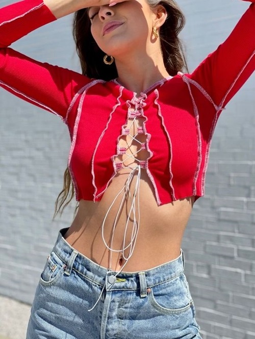 แฟชั่นเสื้อขาด