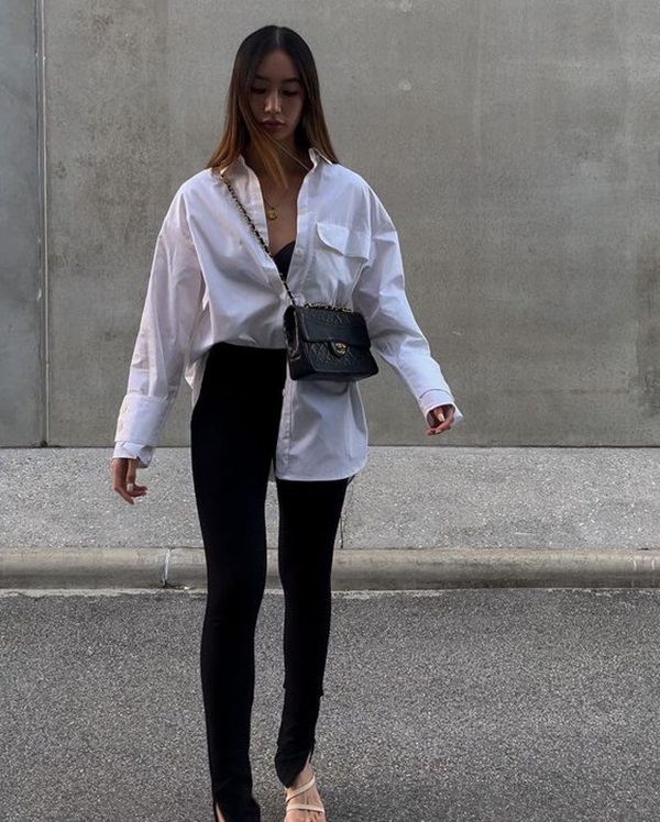 แฟชั่นคุมโทนสีขาวดำ