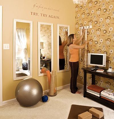 10 แบบ "ห้องออกกำลังกาย" ที่บ้าน ง่ายๆ ใช้พื้นที่น้อย