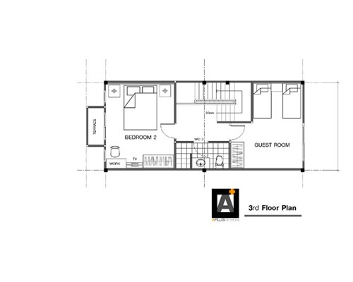 เปลี่ยนTownhouse 3 ชั้นเก่าๆ ให้เป็นทาวน์เฮาส์ กึ่ง คอนโด