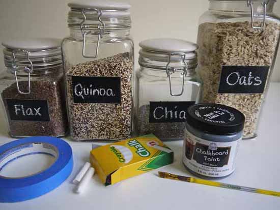 DIY  “ขวดแก้ว” ให้เป็นกระดานดำจิ๋ว เขียนได้ ลบได้