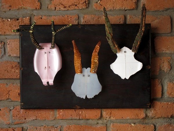 10 ไอเดียงานศิลปะ รีไซเคิล ขวดพลาสติก