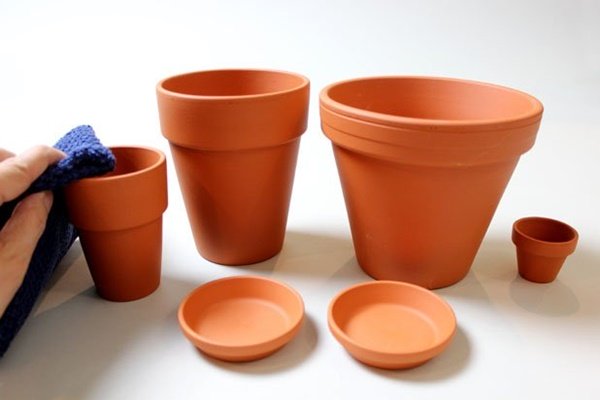 DIY ประภาคารจากกระถางต้นไม้ ของแต่งสวน ทำเองง่ายๆ