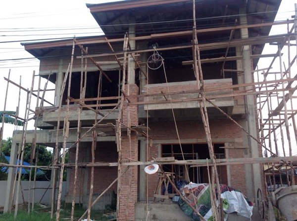 รีวิวสร้างบ้านใหม่ที่บ้านนอกเพื่อเตี่ยและแม่