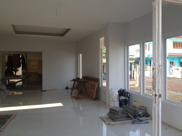 รีวิวสร้างบ้านใหม่ที่บ้านนอกเพื่อเตี่ยและแม่