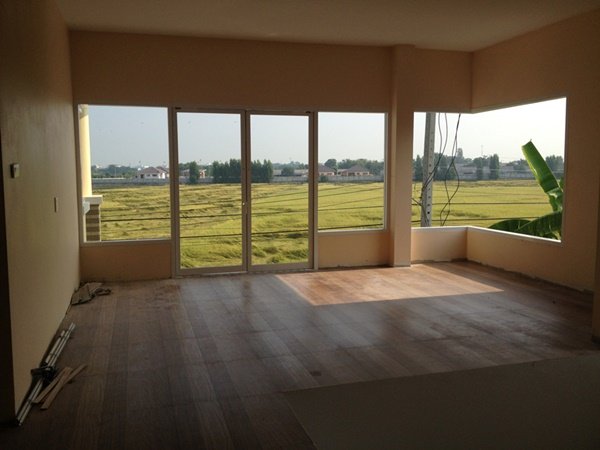 รีวิวสร้างบ้านใหม่ที่บ้านนอกเพื่อเตี่ยและแม่