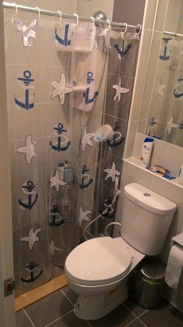 DIY แบ่งห้องน้ำส่วนเปียก-แห้ง ทนทานนับ 10 ปี งบ 1 พัน ทำได้ทุกบ้านที่มีห้องน้ำ