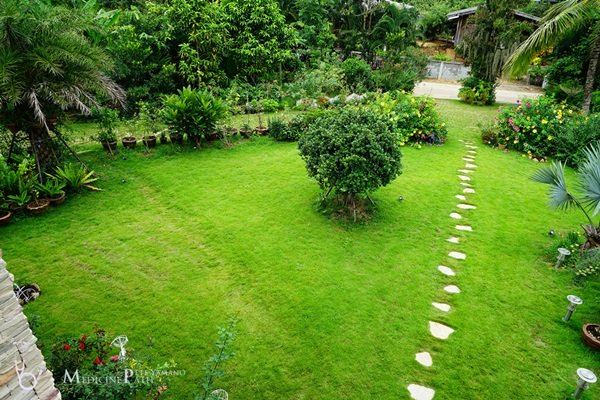 พาชมบ้านนอกและสวนของผม ในยามฝนแล้ง