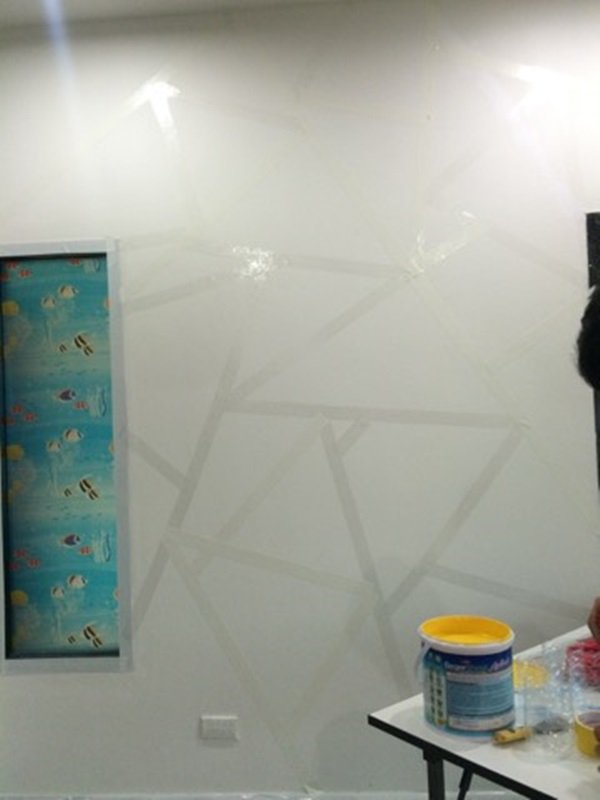 ผนังบ้านเริ่ดๆ ทำเองไม่ง้อช่าง