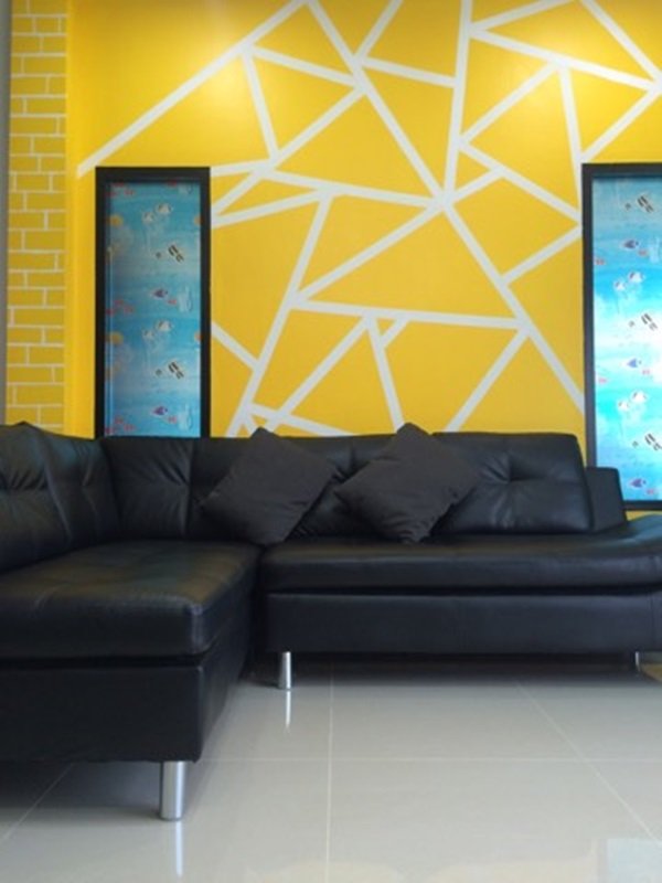 ผนังบ้านเริ่ดๆ ทำเองไม่ง้อช่าง