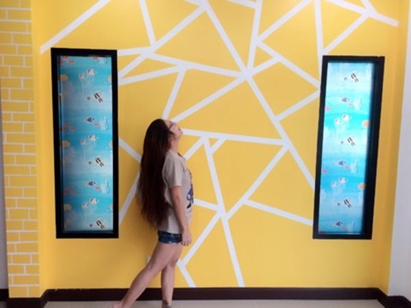 ผนังบ้านเริ่ดๆ ทำเองไม่ง้อช่าง