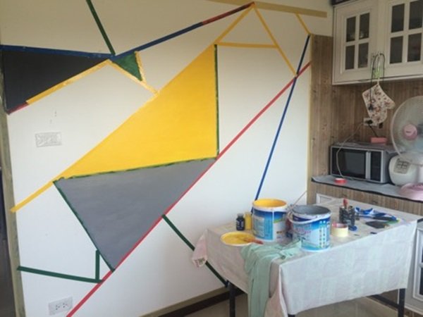 ผนังบ้านเริ่ดๆ ทำเองไม่ง้อช่าง