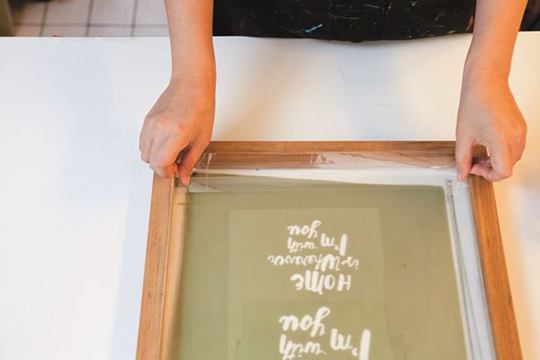 Silkscreen Printing การพิมพ์ ซิงค์ สกรีน