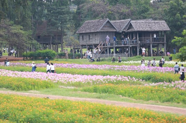 เฮือนนางสาหร่าย "บ้านคำแก้ว" เจ้าแม่นาคี สถาปัตยกรรมอีสานอันงดงาม
