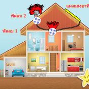 DIY by น้องปลาดาว 99  ระบายความร้อนในบ้าน ด้วยพัดลมพลังงานแสงอาทิตย์