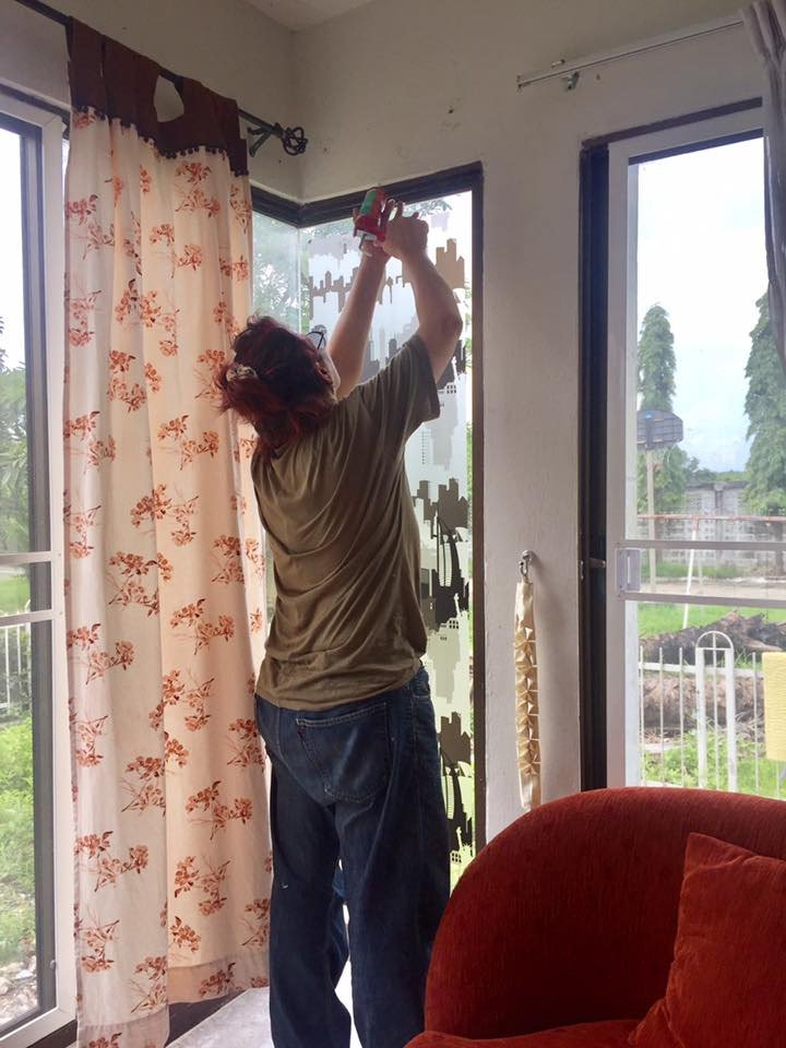 นกน้อยทำรังแต่พอตัวบ้านสุกัญญา มิเกล บ้านแห่งการเริ่มต้น DIY เองทุกจุด