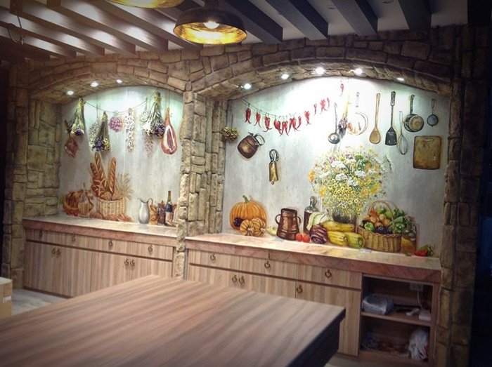 เปลี่ยนผนังบ้านราคา 10 ล้านเป็นผืนผ้าใบ ยกทะเล ทุ่งนาไทย ทุ่งลาเวนเดอร์ มาไว้รวมกัน