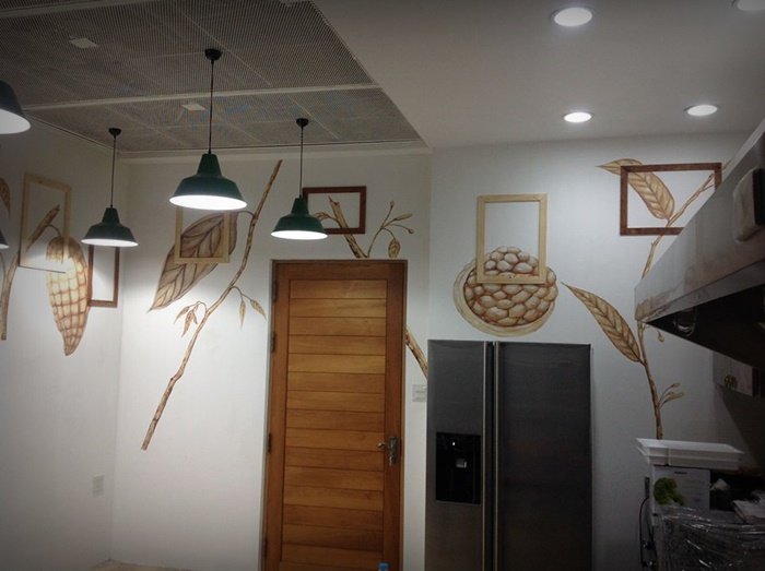 เปลี่ยนผนังบ้านราคา 10 ล้านเป็นผืนผ้าใบ ยกทะเล ทุ่งนาไทย ทุ่งลาเวนเดอร์ มาไว้รวมกัน